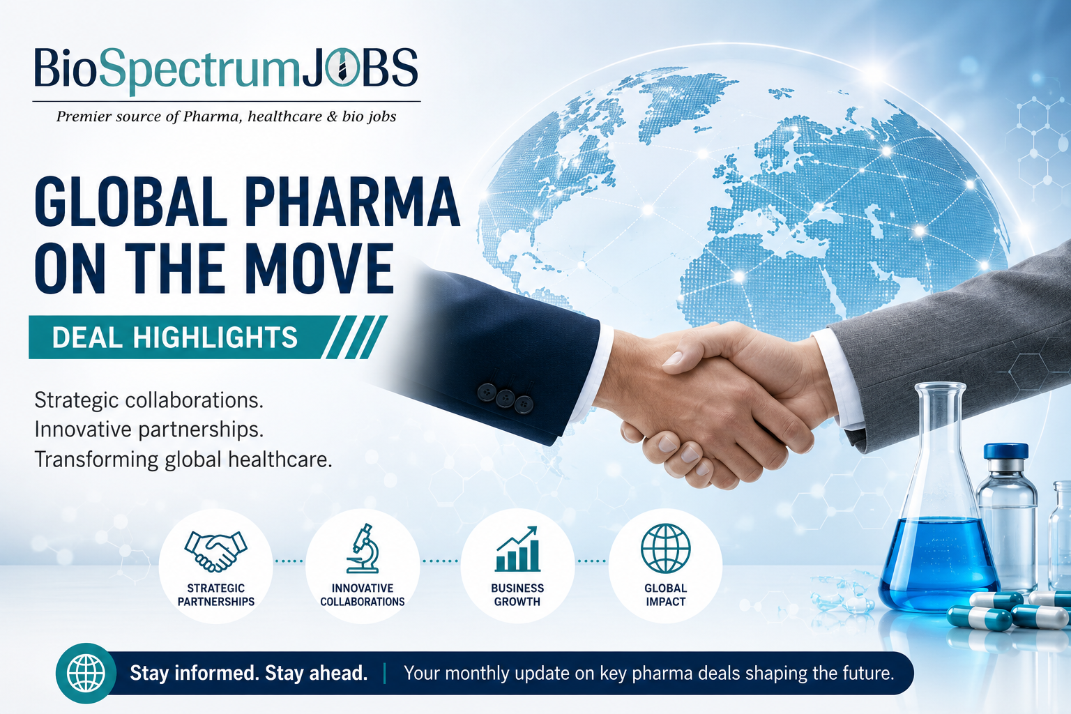 Global Pharma Deal Activity Accelerates as Oncology, AI Innovation and Strategic Acquisitions Shape June Growth